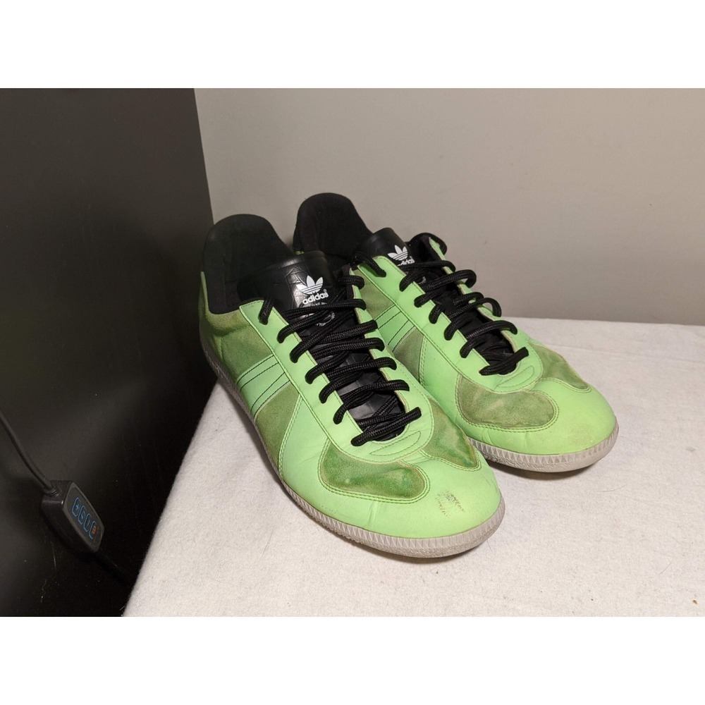 Adidas German Army BW-Sport 265 2006‎ Reflective Safety Shoes Green 560812